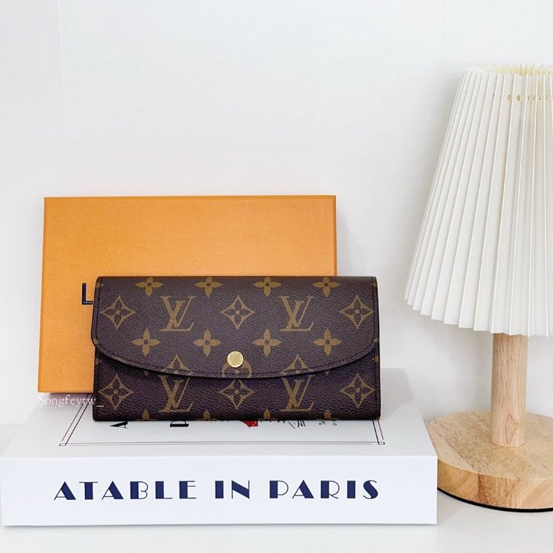 Louis Vuitton｜LV 薄款 老花 信封長夾-0