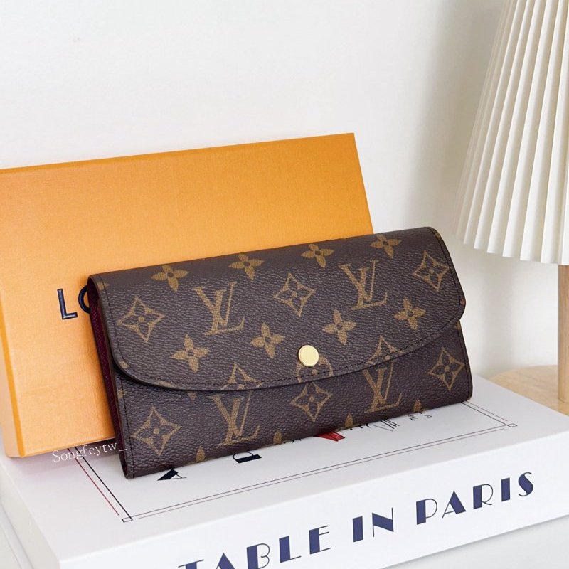 Louis Vuitton｜LV 薄款 老花 信封長夾-1