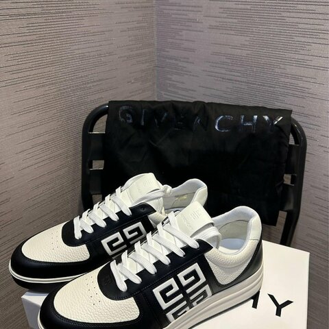 💎Han's house精品服飾💎紀梵希 GIVENCHY 小牛皮 4G 熊貓 鞋 葡萄牙製  原價24500