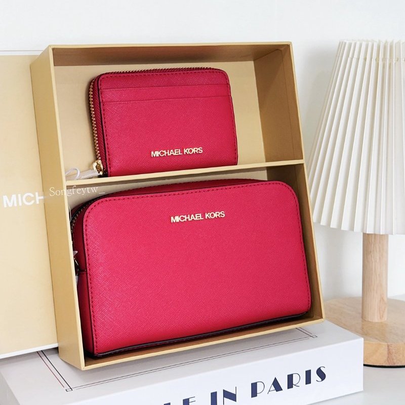 Michael Kors｜MK 化妝包+零錢包 禮盒組-1