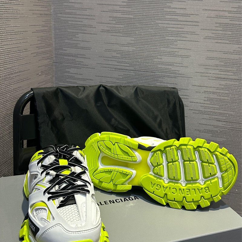 💎Han's house精品服飾💎Balenciaga Track Mule 巴黎世家 半拖 懶人 鞋 現貨 UK 7 ～ 9 原價29200-1