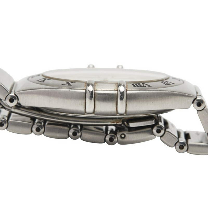 歐米茄星座系列石英腕錶,銀色錶盤,不鏽鋼錶殼,女款-5