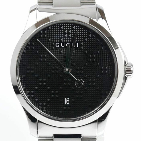 GUCCI G-Timeless 電池驅動腕錶，YA126460，男士