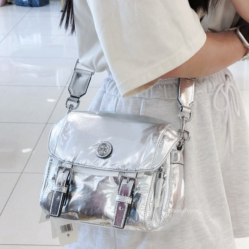 Tory Burch｜TB 專櫃款 尼龍郵差包-5