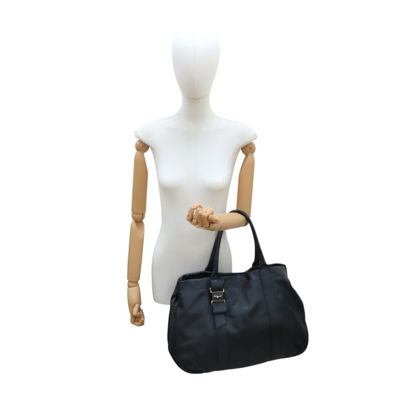 黑色 牛皮 肩背包【Salvatore Ferragamo 費拉格慕】-15