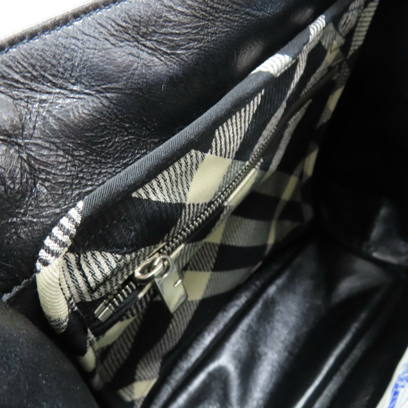 黑色 牛皮 Trench 肩背包 8092252【BURBERRY 巴寶莉】 8092252-5