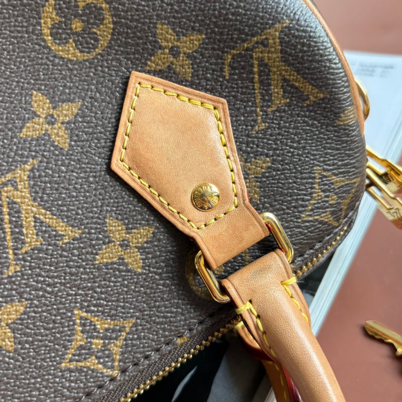::LOUIS VUITTON:: LV M45957 M46234 Speedy Bandoulière 20 米色-3