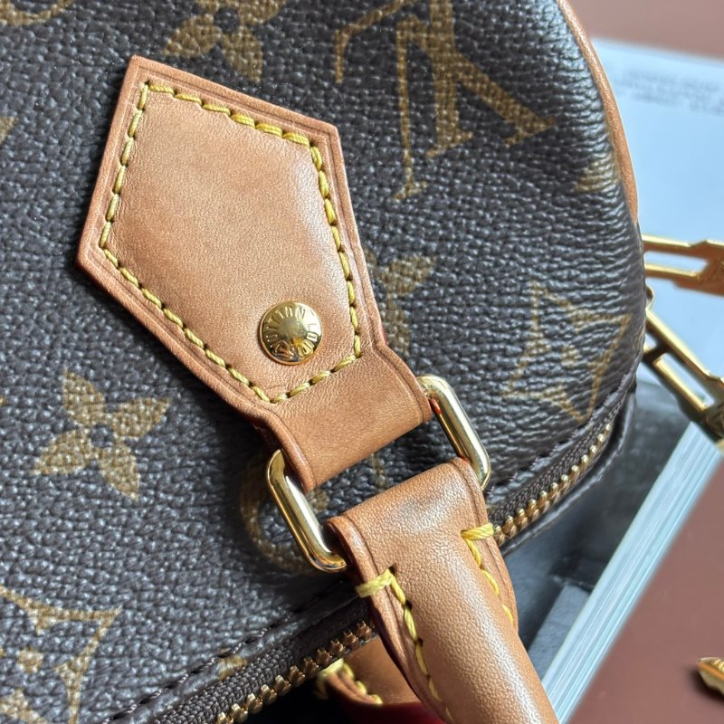 ::LOUIS VUITTON:: LV M45957 M46234 Speedy Bandoulière 20 米色-14