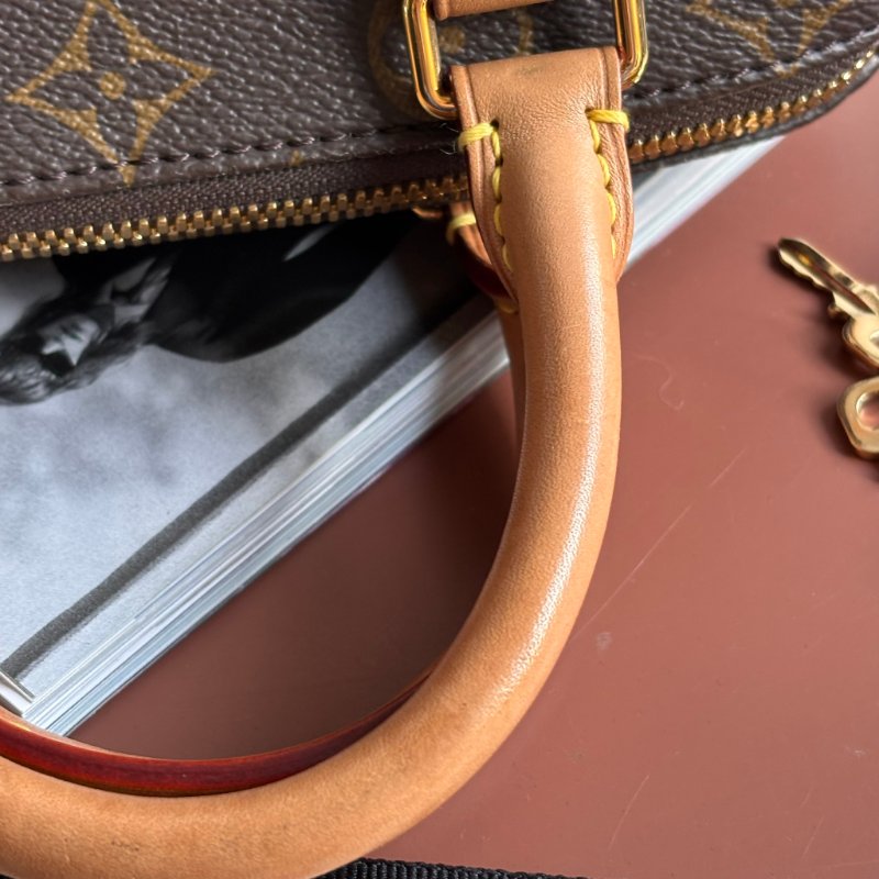 ::LOUIS VUITTON:: LV M45957 M46234 Speedy Bandoulière 20 米色-18