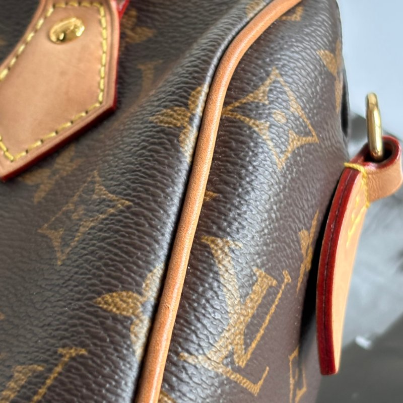 ::LOUIS VUITTON:: LV M45957 M46234 Speedy Bandoulière 20 米色-27