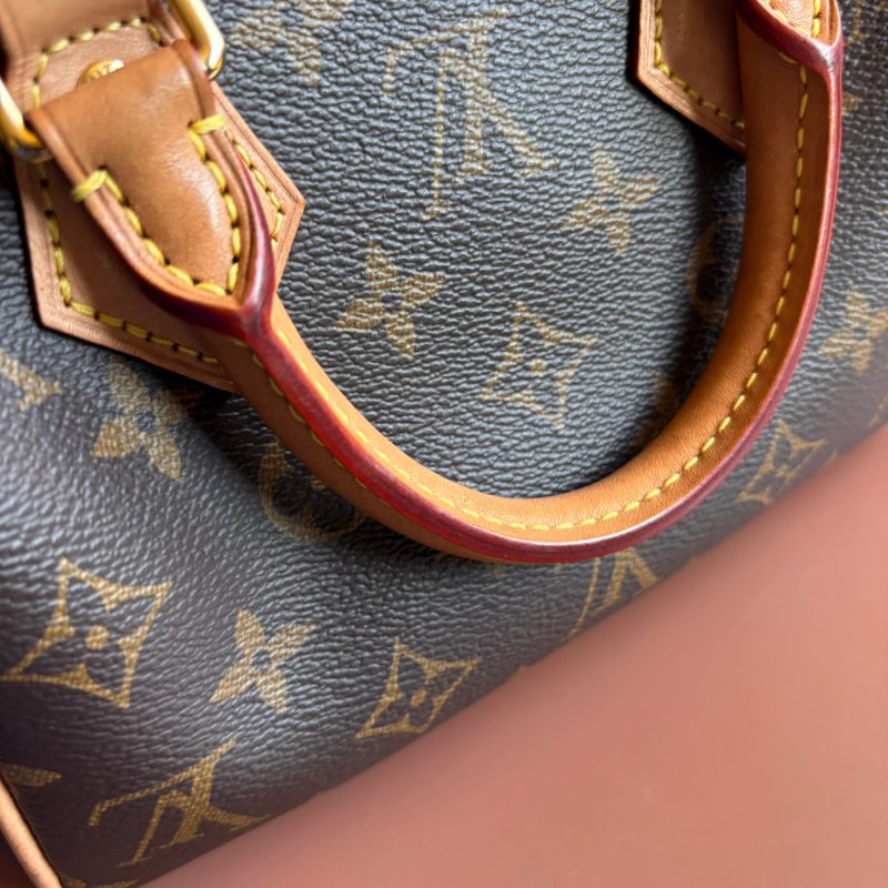 ::LOUIS VUITTON:: LV M45957 M46234 Speedy Bandoulière 20 米色-42