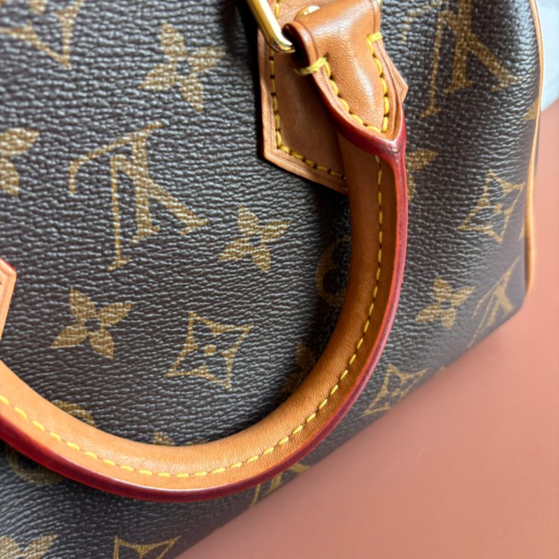 ::LOUIS VUITTON:: LV M45957 M46234 Speedy Bandoulière 20 米色-43