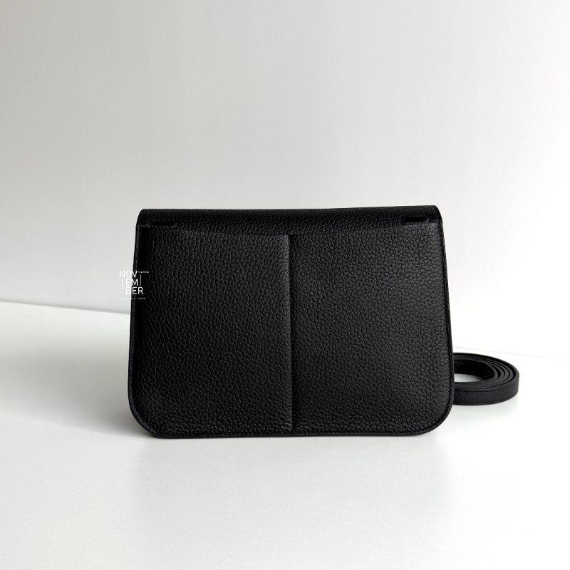 閒置新✨ 有購證🙌🏻 Hermès 愛馬仕 Halzan25 黑色金釦-6