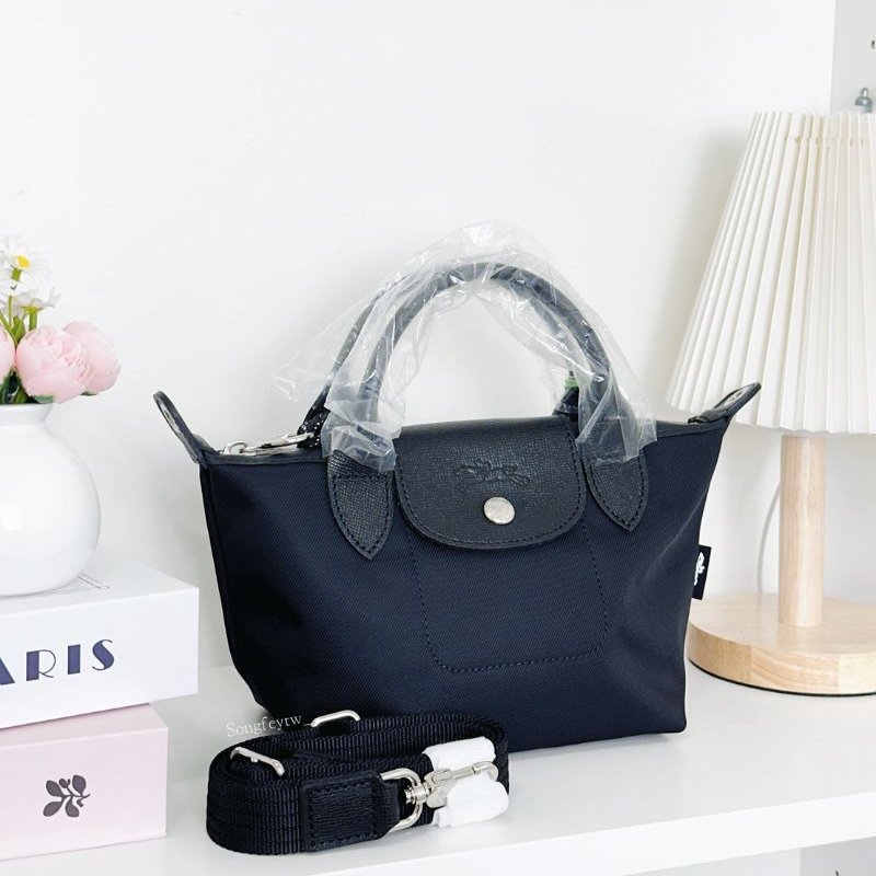 Longchamp ENERGY XS 尼龍 小托特-1