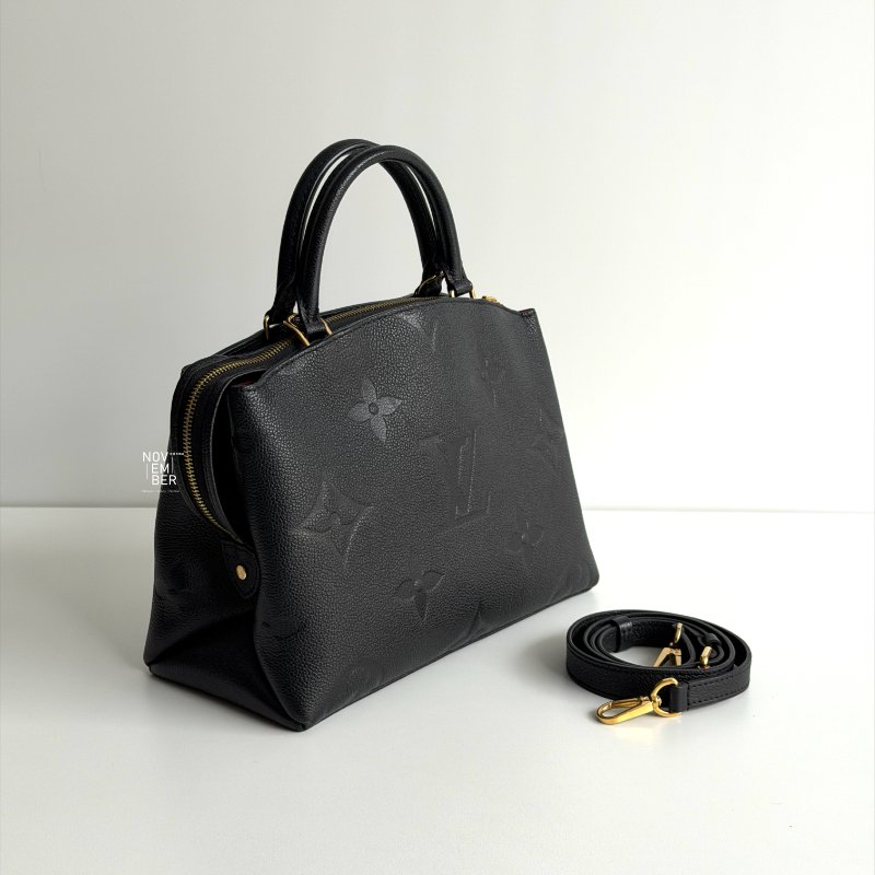 99新🆕 Louis Vuitton LV 路易威登 Petit Palais 黑壓紋-1