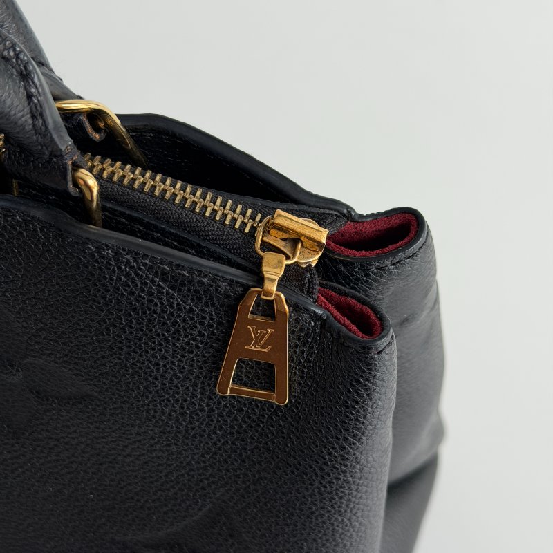 99新🆕 Louis Vuitton LV 路易威登 Petit Palais 黑壓紋-13