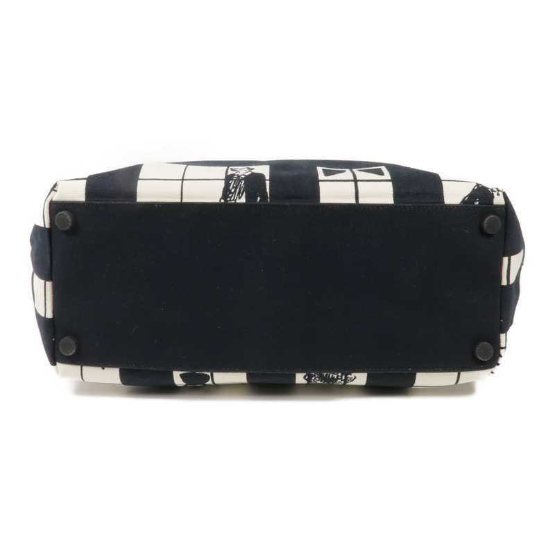 CHANEL 帆布Tote Bag金扣手挽袋-3