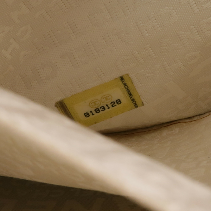 CHANEL 帆布Tote Bag金扣手挽袋-11