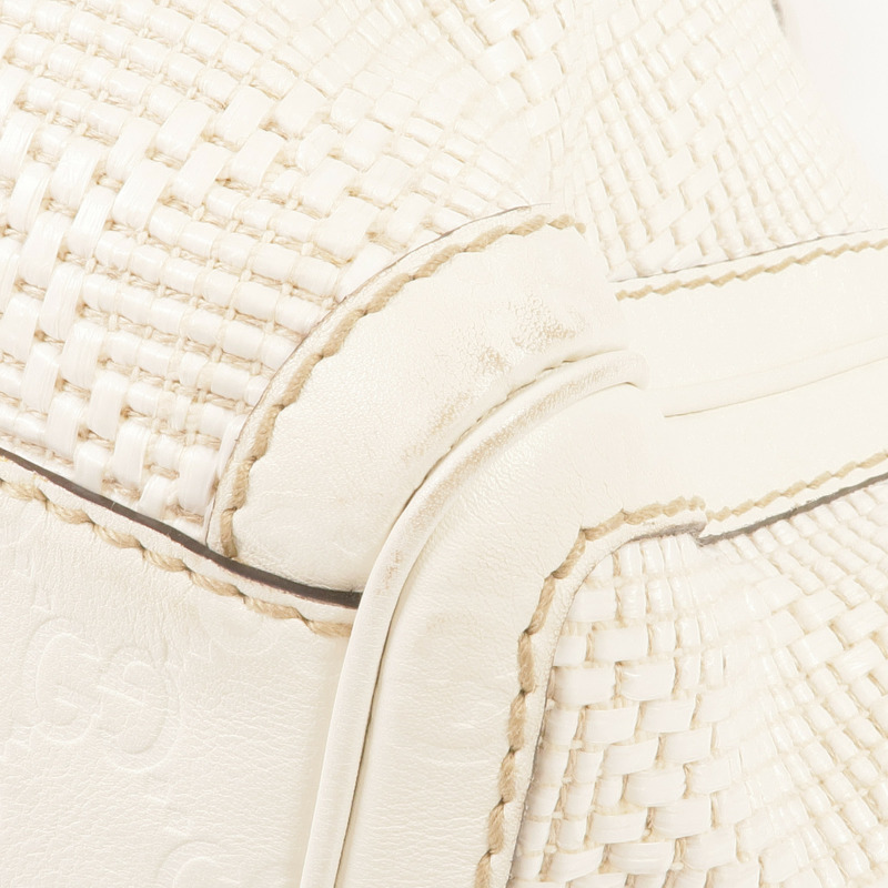 GUCCI 牛皮皮革Sukey Handbag銀扣手挽袋-5