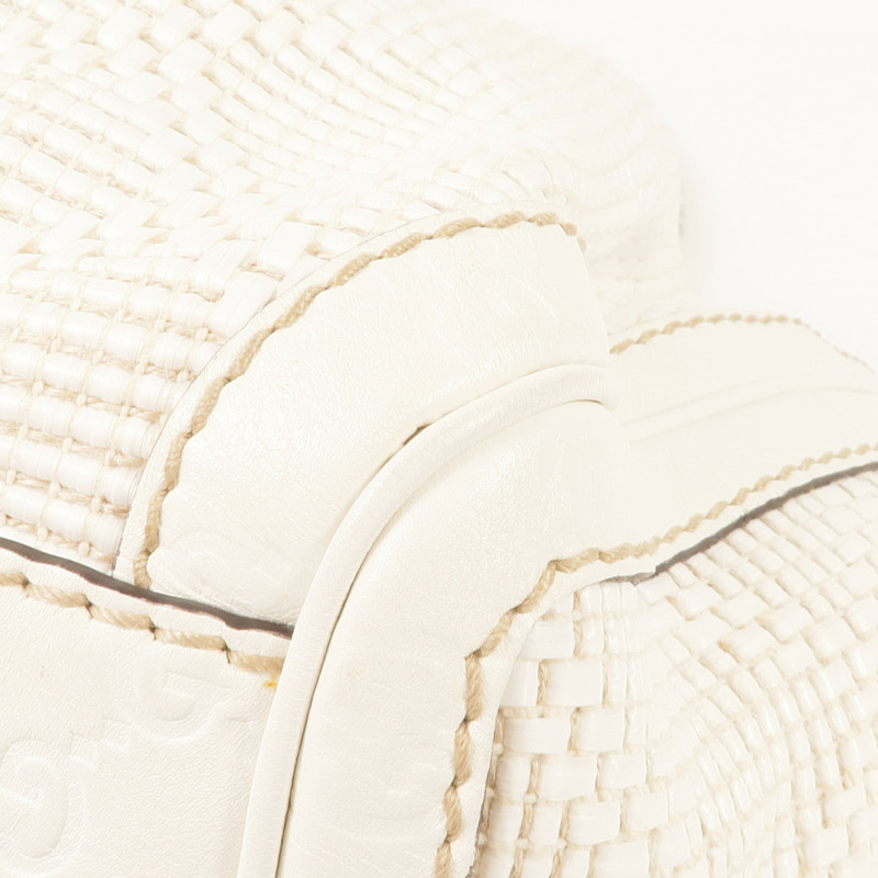 GUCCI 牛皮皮革Sukey Handbag銀扣手挽袋-7