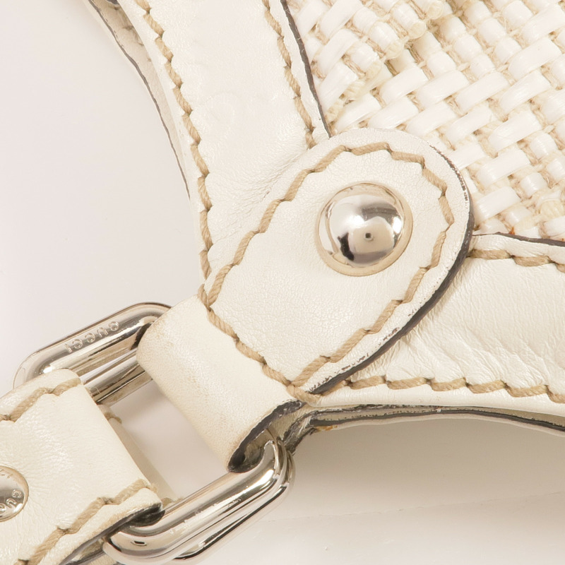 GUCCI 牛皮皮革Sukey Handbag銀扣手挽袋-9