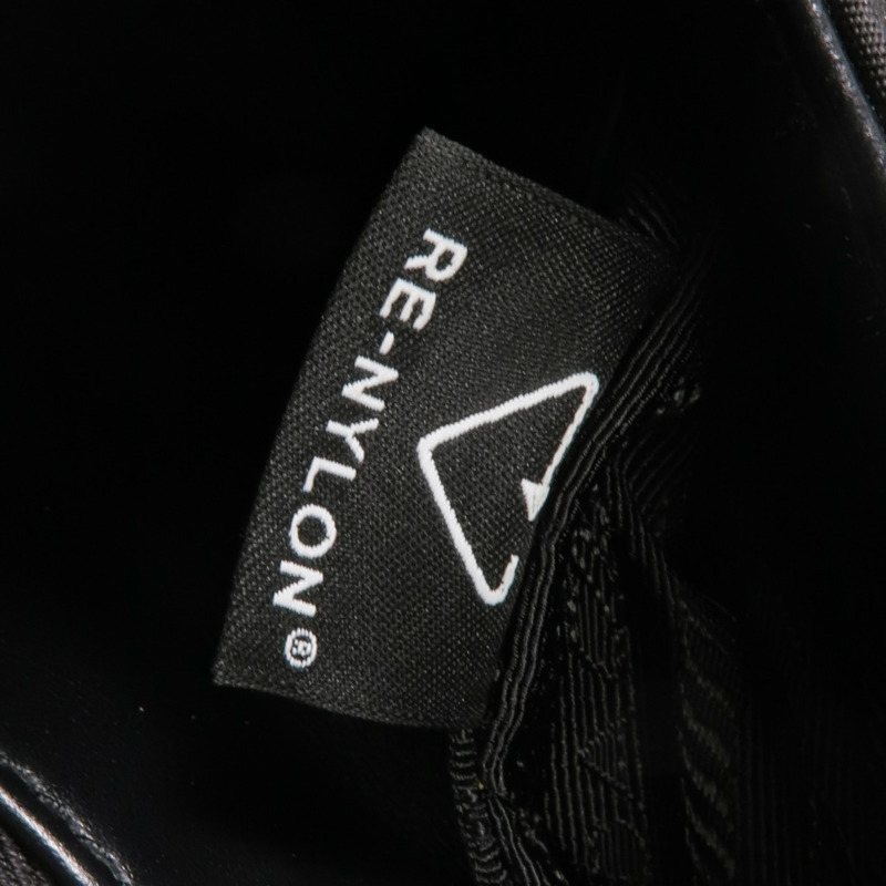 PRADA 尼龍/皮革Shoulder Bag銀扣肩背袋-17