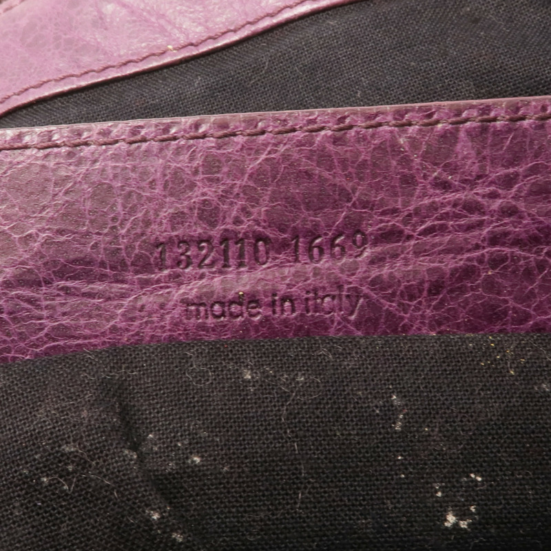 BALENCIAGA 皮革The Work Handbag金扣手挽袋-15