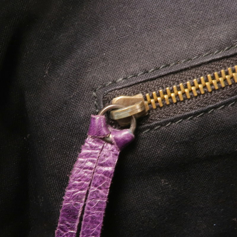 BALENCIAGA 皮革The Work Handbag金扣手挽袋-16