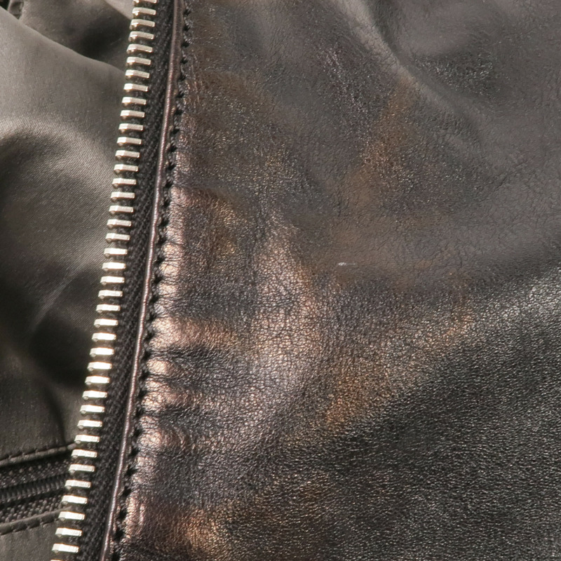 CHANEL 牛皮皮革Shoulder Bag銀扣肩背袋-14