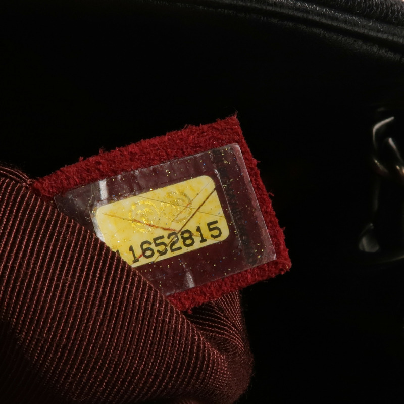 CHANEL 布料/皮革Chain Shoulder銀扣鏈帶肩背袋-15