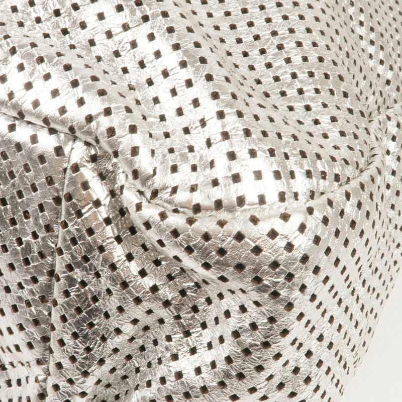 CHANEL 牛皮皮革2 Way Shoulder銀扣手挽肩背兩用袋-5