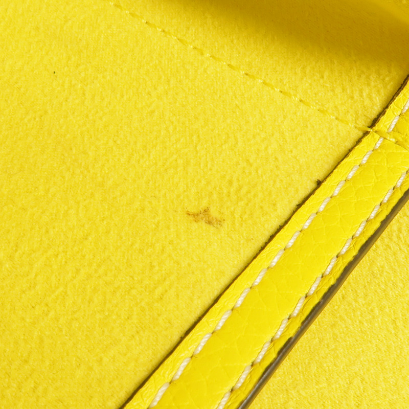 CELINE 牛皮皮革Mini Luggage銀扣手挽袋-16