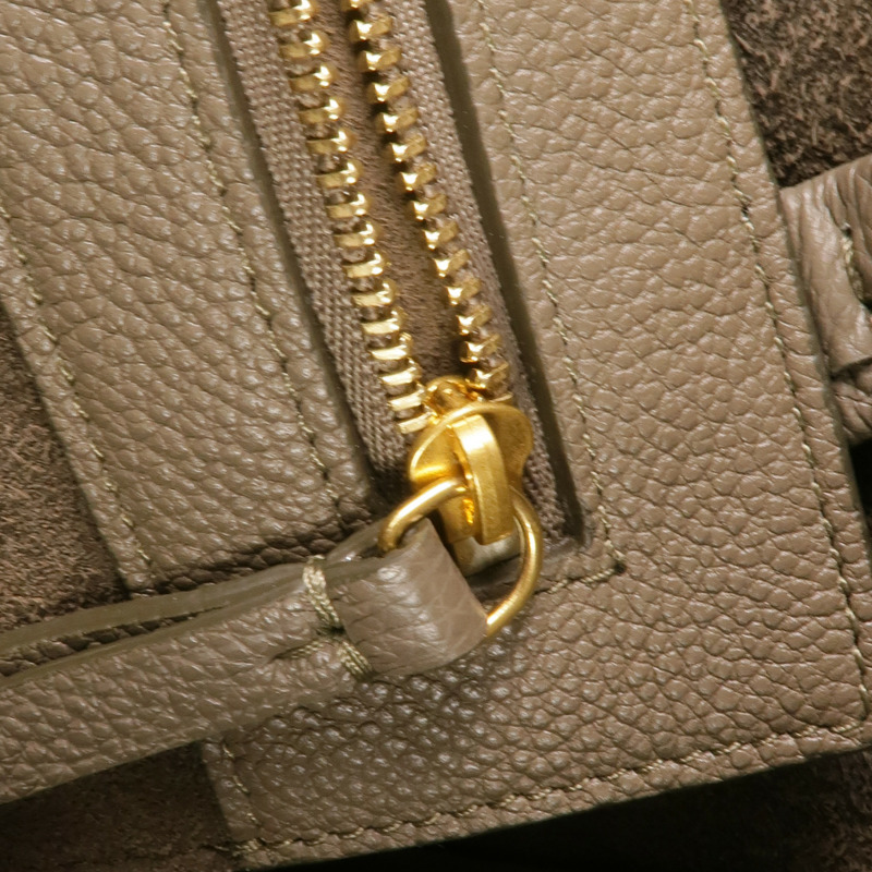 CELINE 皮革Small Cabas Phantom金扣肩背袋/手挽袋-13