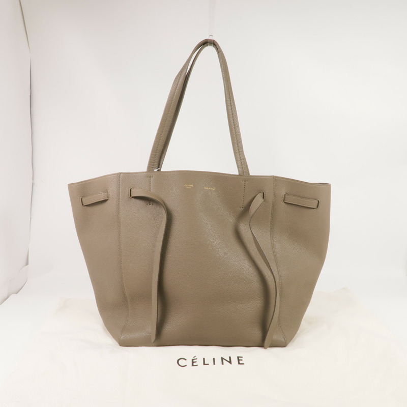 CELINE 皮革Small Cabas Phantom金扣肩背袋/手挽袋-16