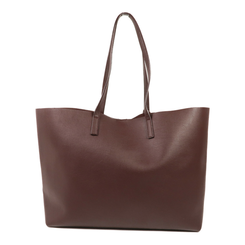 YVES SAINT LAURENT 牛皮皮革Shoulder Tote金扣肩背袋/手挽袋-1