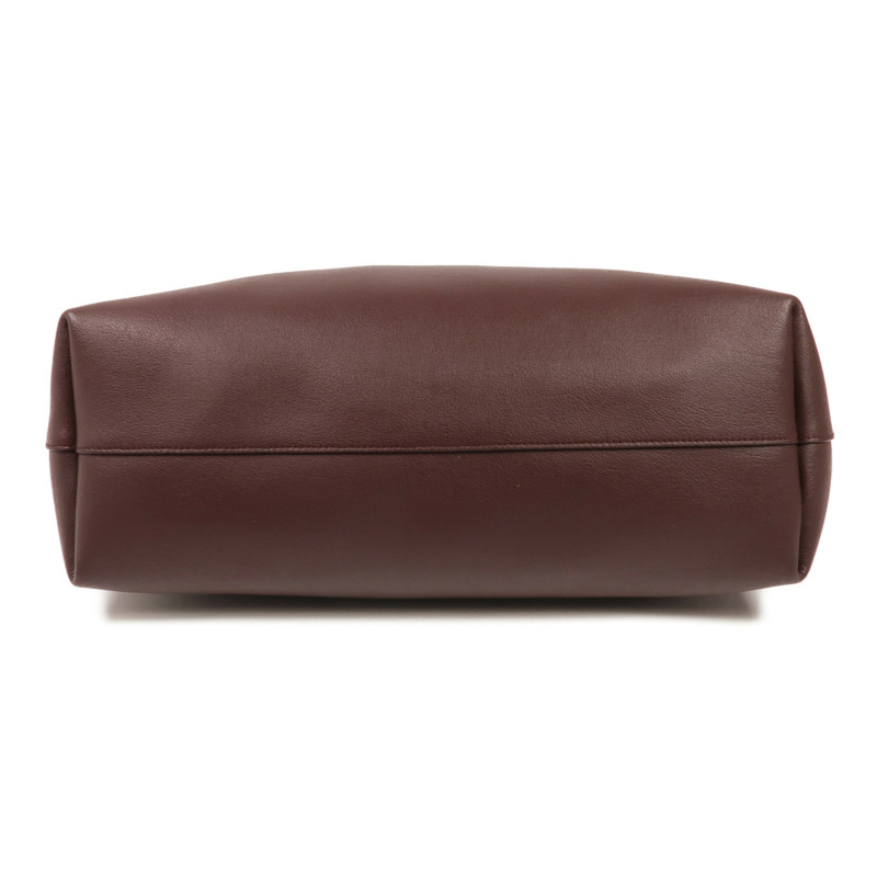 YVES SAINT LAURENT 牛皮皮革Shoulder Tote金扣肩背袋/手挽袋-3