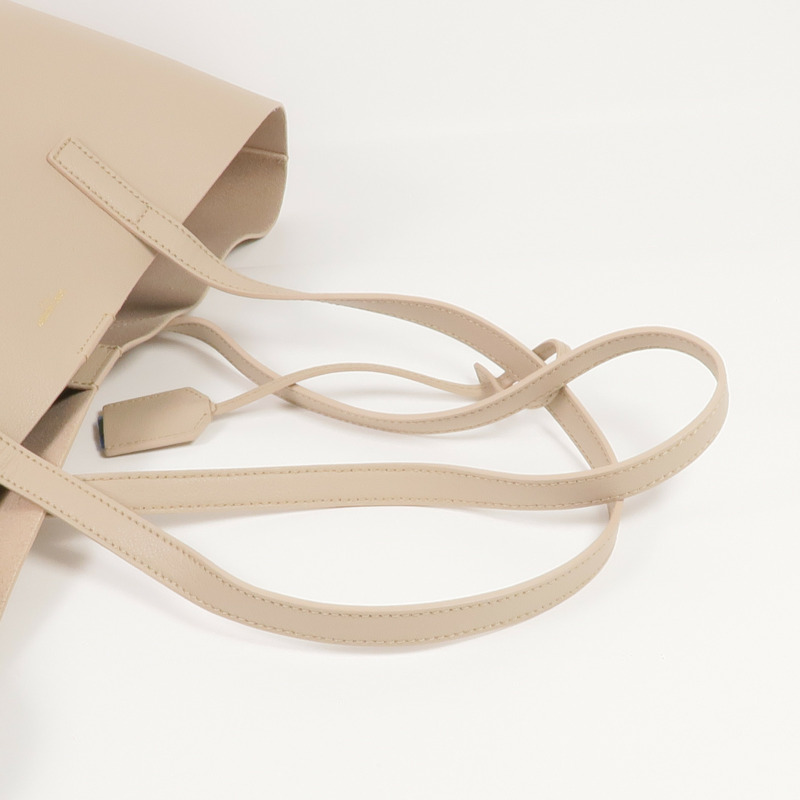 SAINT LAURENT 牛皮皮革Shoulder Tote金扣肩背袋/手挽袋-4