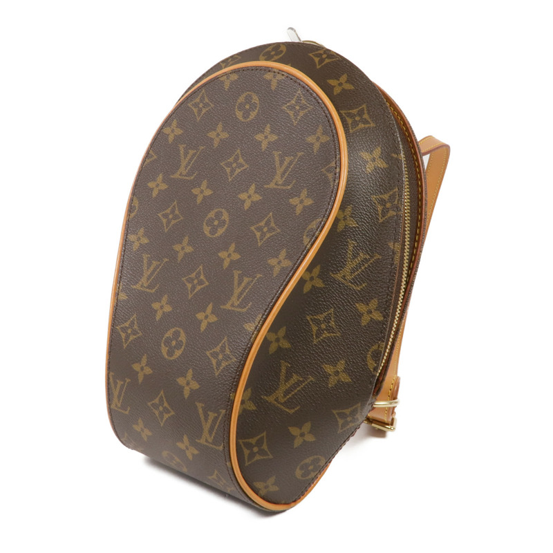 LOUIS VUITTON Monogram Ellipse Sac A Dos Backpack金扣背包棕色-2