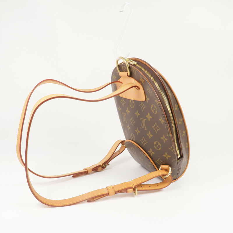 LOUIS VUITTON Monogram Ellipse Sac A Dos Backpack金扣背包棕色-3