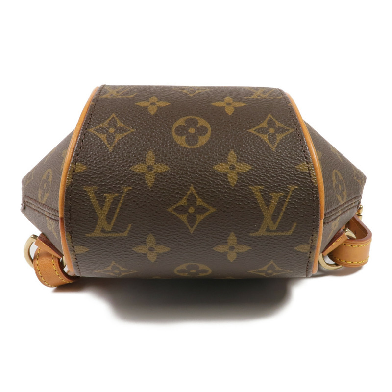 LOUIS VUITTON Monogram Ellipse Sac A Dos Backpack金扣背包棕色-5
