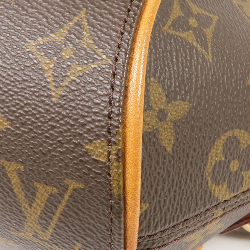 LOUIS VUITTON Monogram Ellipse Sac A Dos Backpack金扣背包棕色-6