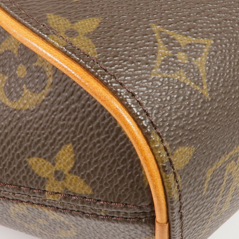 LOUIS VUITTON Monogram Ellipse Sac A Dos Backpack金扣背包棕色-9
