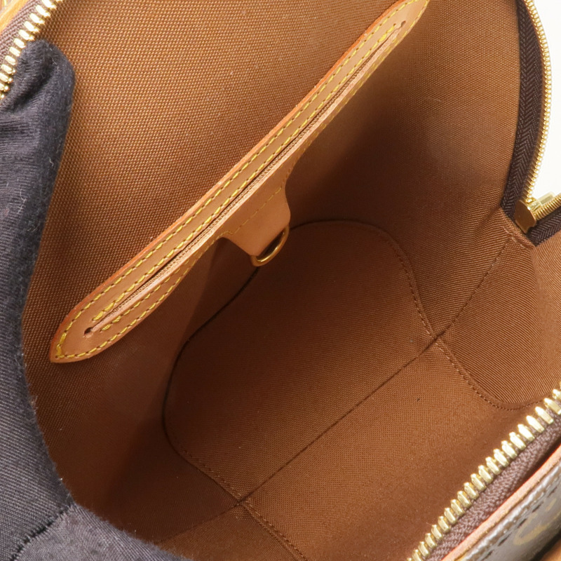 LOUIS VUITTON Monogram Ellipse Sac A Dos Backpack金扣背包棕色-13