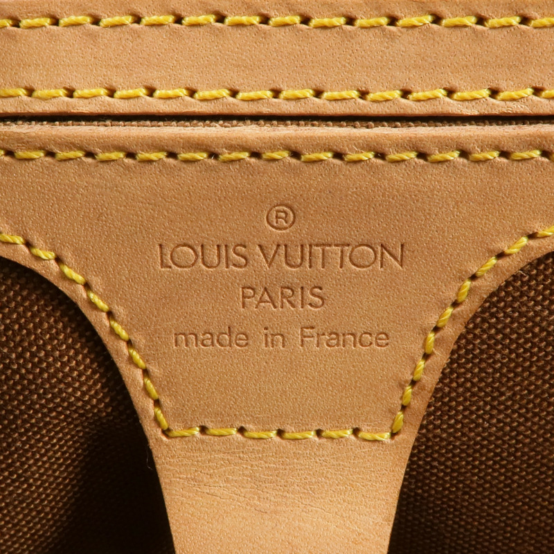 LOUIS VUITTON Monogram Ellipse Sac A Dos Backpack金扣背包棕色-14