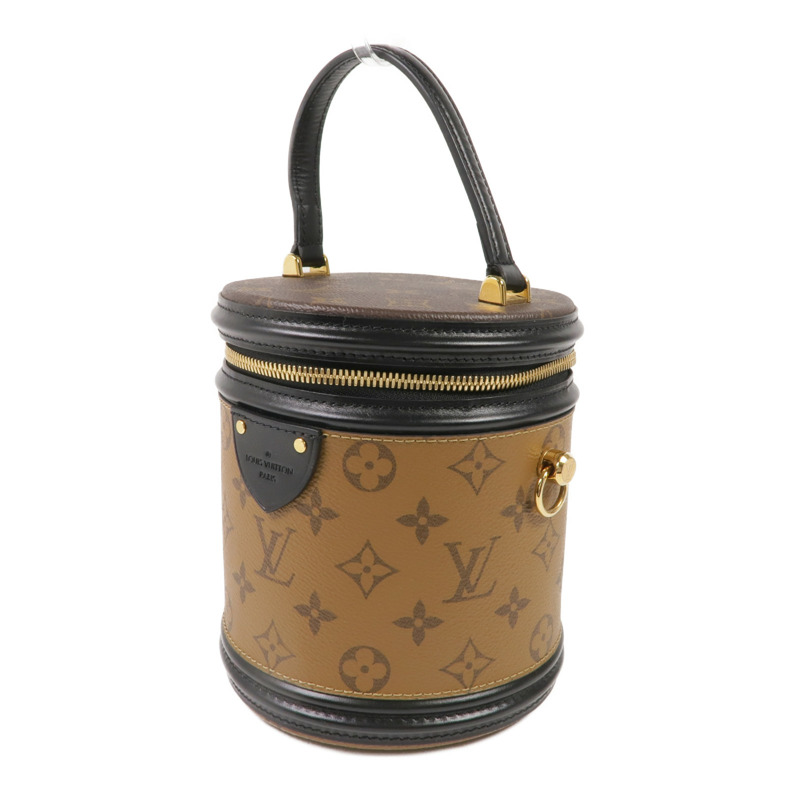 LOUIS VUITTON Monogram Reverse Cannes金扣手挽肩背兩用袋-2