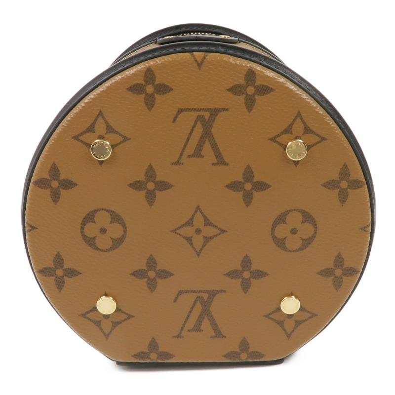 LOUIS VUITTON Monogram Reverse Cannes金扣手挽肩背兩用袋-3
