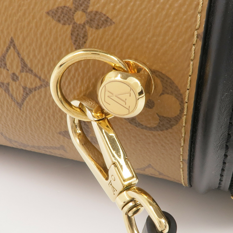 LOUIS VUITTON Monogram Reverse Cannes金扣手挽肩背兩用袋-5