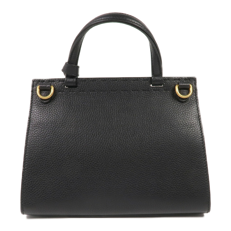 GUCCI 牛皮皮革GG Marmont Top Handle Bag金扣手挽肩背兩用袋-1