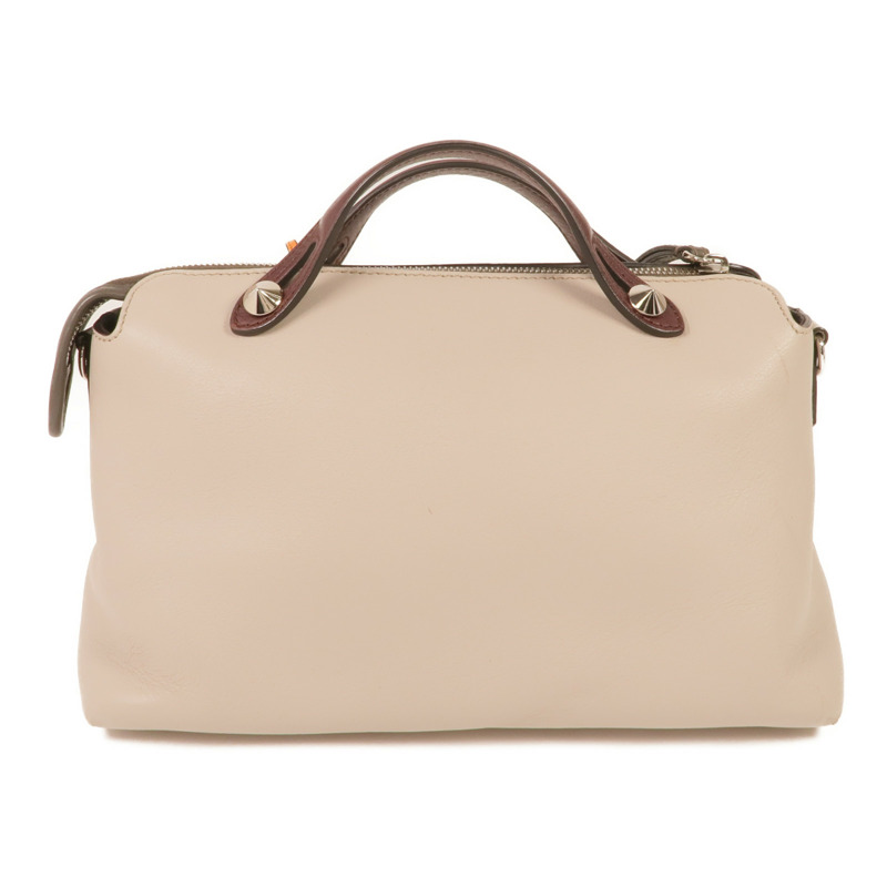 FENDI 牛皮皮革By The Way銀扣手挽肩背兩用袋-2