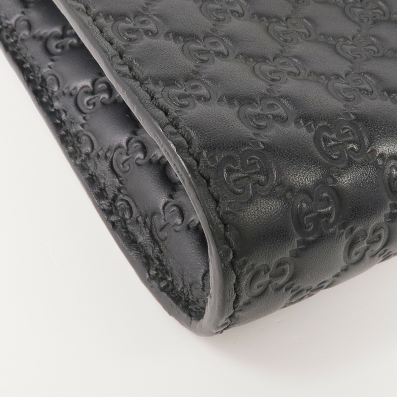 GUCCI 牛皮皮革Mini Emily金扣鏈帶肩背袋-6